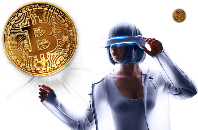 Featured Image for promo: Futuristic Bitcoin Action 